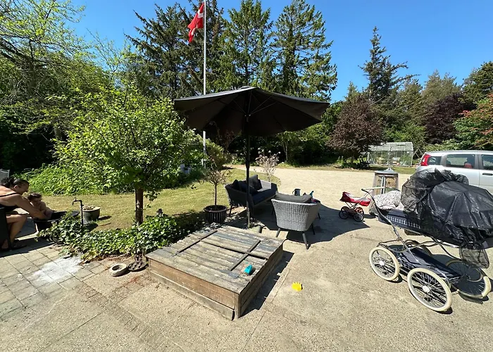 Large With Balcony At The Edge Of The Forest * Løkken